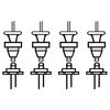 Lact-Aid 4-Pack Nursing Trainer Units
