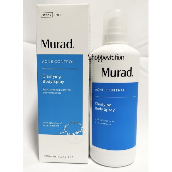 Murad Acne Control Clarifying Body Spray Regular Size 4.3oz / 130ml New In Box