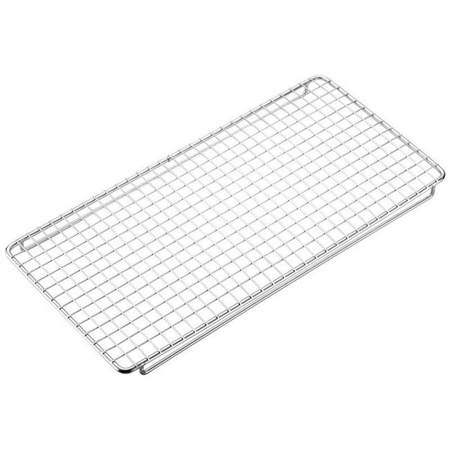 CAMPING MOON Clip Wire Mesh Burning Stainless Steel Half PRO W2 Rectangle