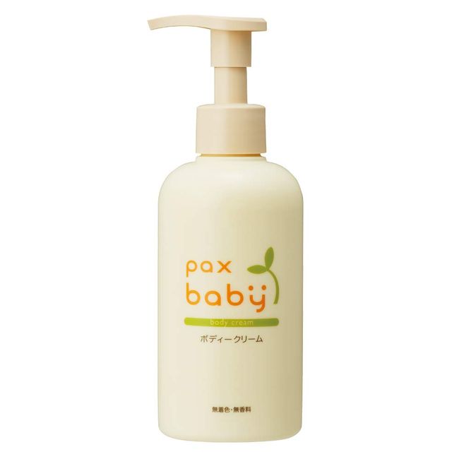 Pax Baby Body Cream Lotion, Pump Type, 6.3 oz (180 g)