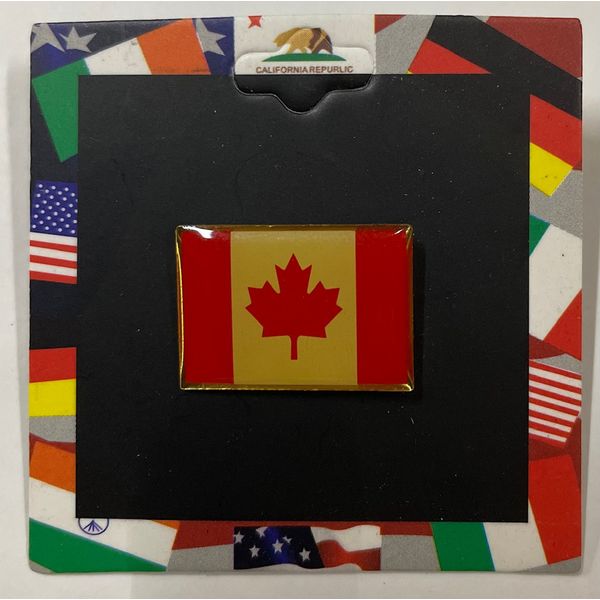 Canada Single Lapel Pin Enamel Lapel Pin