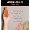 Foot Pumice Stone,2-Sided Foot Scrubber,Callus Remover,Exfoliator for Feet,Hands