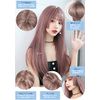 Emgrande Premium Line Wig, Supervised by Active Top Stylists, 6 Piece Set, Princess Cut, Women's Wig, Bob, Long, Small Face Effect (Princess Pink LSt DY22A)