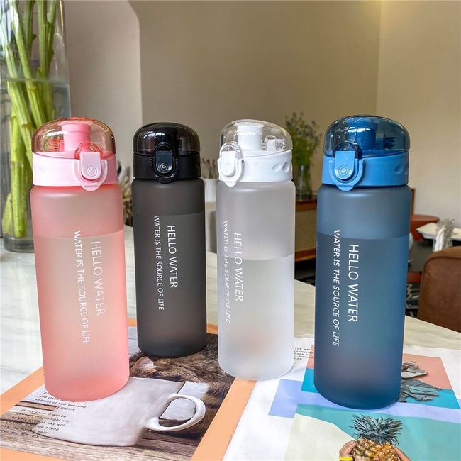 Portable BPA-Free Leak Proof Reusable Water Bottles for Travel