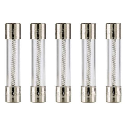 Bussmann MDL-1 Glass Fuse 1 Amp 250 Volt Time Delay (Slo-blo) 3AG 1/4 x 1-1/4 (5 pack)