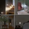 6PCS Plug-in LED Night Light Hallway Kitchen Bathroom Auto Sensor Control Lamp
