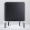 3D Cabin PS4 Console Vertical Stand Adjustable (PS4 / PS4 SLIM / PS4 PRO) Diffrent Colours Available (SLIM, White)