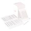 Chrontier 100PCS Body Piercing Needles 15G 1.4mm Gauge Sterilized Surgical Steel For Ear Nose Lip Navel Belly Tongue Nipple Eyebrow Labret Piercing Tool Supply