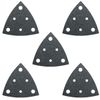 FEIN 80 Grit Triangular Perforated Sanding Sheet (Pack of 5)