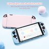 GeekShare Hard Case Compatible with Switch 2 (2025), Anti-Scratch Protective Cover for Switch Console and Grip Joy Controller, Cherry Pink