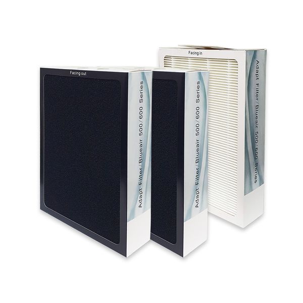 Environmental Filter Blue Air Air Purifier 500/600 Series Smoke Stop Compatible Filter 3p Set