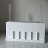 Fish Aquarium Test Tube Stand Holder Drying Rack for API Master Test Kit w Tubes