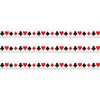 Beistle , 3 Rolls Card "Suit" Party Tape, 3" x 20'