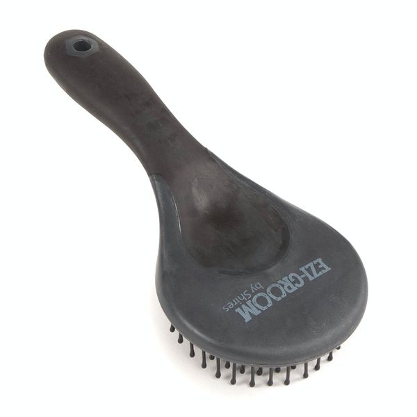 EZI-GROOM GRIP MANE & TAIL BRUSH (Black)