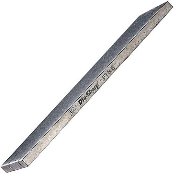 DMT Dia-Sharp Sharpening Stone (Fine), 15.24 x 5.08 x 0.64 cm
