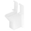 Skywalker Vertical Single Coax Siding Clips, Pack of 100