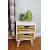 HoitoDeals Compact 2 Drawer Unit with Removable Legs For Home Office