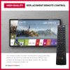 Replacement Remote Control For Bush 50/211F HD LED TV USB Media Player