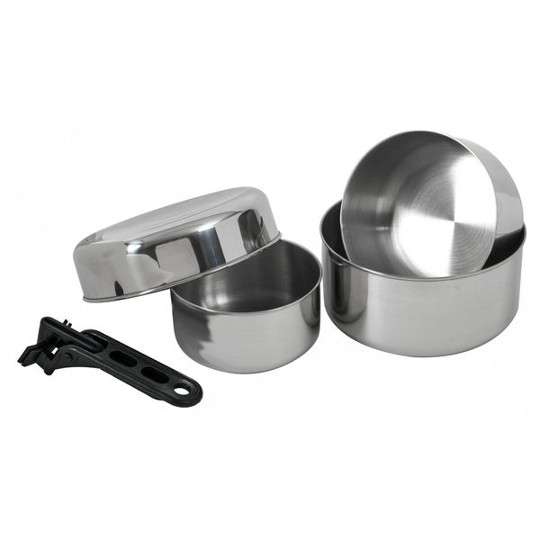 Relags stainless steel set 'Biwak 2'