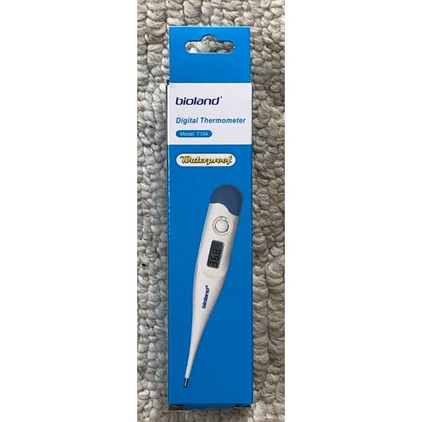 Bioland Digital Thermometer Oral Health Probe Temperature Waterproof Model T104