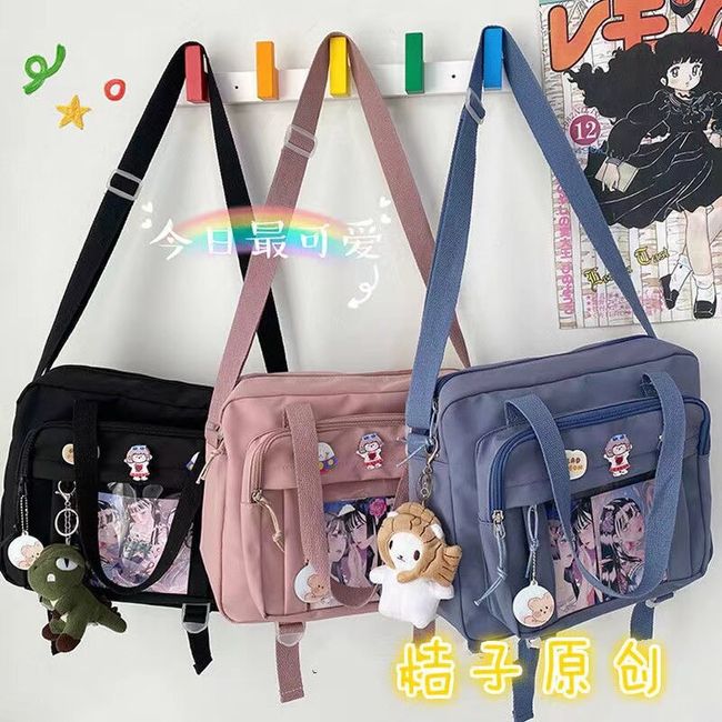 Japanese Harajuku Crossbody Bags For Women High School Girls
