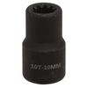 Sealey VS0983 3/8" Sq Drive 10mm Square Ribe Brake Caliper Socket 10pt