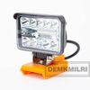 For Dewalt 18V 20V Max Cordless LED Work Light Torch with USB Charging