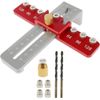 Cabinet Hardware Jig Aluminium Alloy Mounting Template Drill Guide HIGH QUALITY