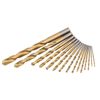 Draper 18549 Titanium Nitride Coated HSS Drill Bit Set, 1.5mm - 10mm, 15 Pcs