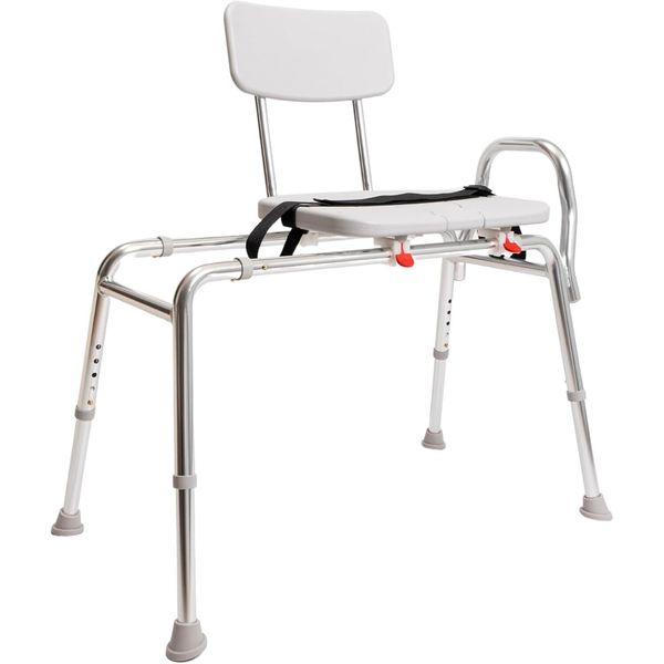 Eagle Health Supplies Pro-Slide Shower Chair & Tub Transfer Bench (703011)