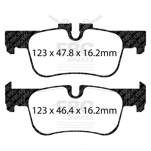 Disc Brake Pad Set-ALL4 EBC Brake DP22235