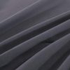 MOHAP Fitted Sheet Set Double Size 30 cm Deep Pocket with 1 Bedsheet and 2 Pillowcases Easter Gift Polyester Grey