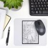 Azeeda 'Greenhouse Ghosts' Mouse Mat/Desk Pad (MO00036937)