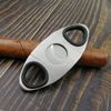 Double Blades Stainless Steel Cigar Tool YM12CG05
