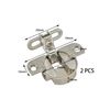 2 PCS Adjustable Cabinet Hinges – 97-Degree Rotating Axis Hidden Hinge for Cabinets and Bookcases
