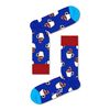 Candy Cane Cocoa Unisex Happy Sock, Blue, M/L, blue
