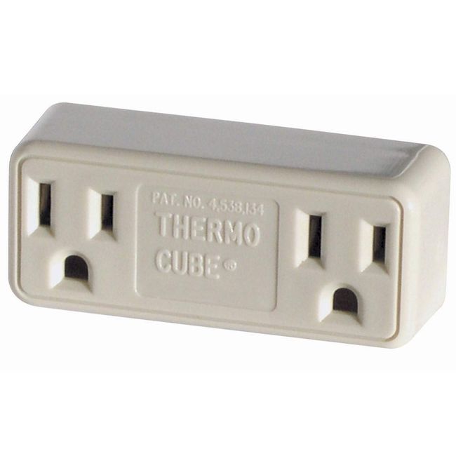 Farm Innovators TC-3 Cold Weather Thermo Cube Thermostatically Controlled Outlet - On at 35-Degrees/Off at 45-Degrees