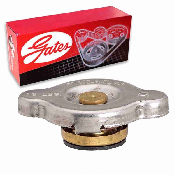 Gates Radiator Cap compatible with Ford Explorer 4.0L 5.0L V6 V8 1995-2001