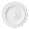 Luna Luxe - Modern Concentric Ceiling Rose - Lightweight Polyurethane 25cm x 3.2cm