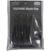 Y.S.PARK Shark Clip 8 Pack Black Metal