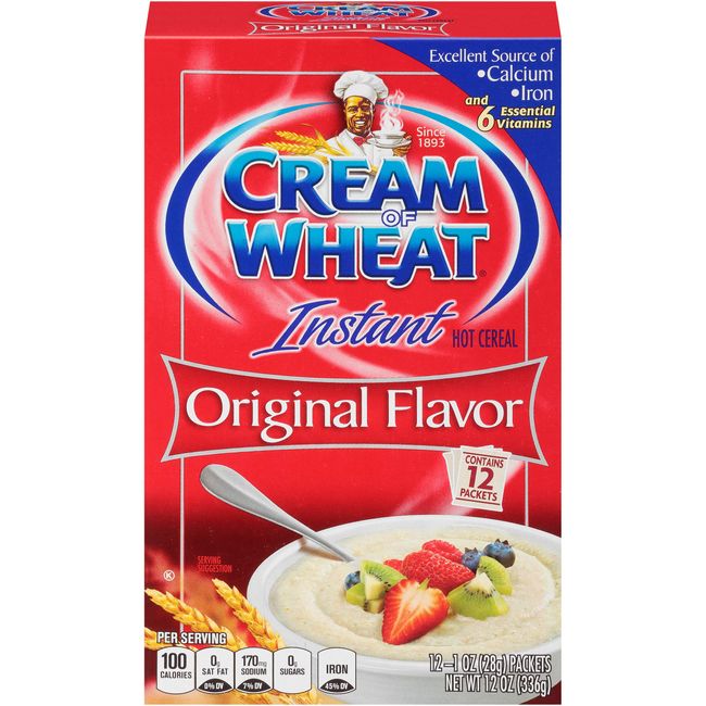 Cream of Wheat Instant Hot Cereal, Cinnabon, 1.23 Ounce, 10