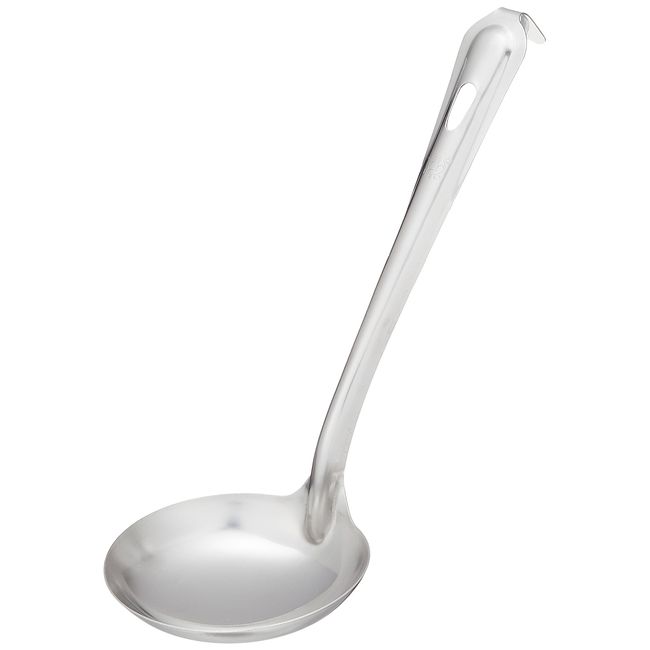 Endoshoji BOT06060 Profession Ladle, Hole Free (No Hook), Stainless Steel, Made in Japan