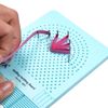 JUYA Quilling Knitting Board with 2 Functions Have Sticks Storage (Blue)