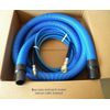 15ft carpet cleaning extractor vacuum and solution hoses with swivel cuffs