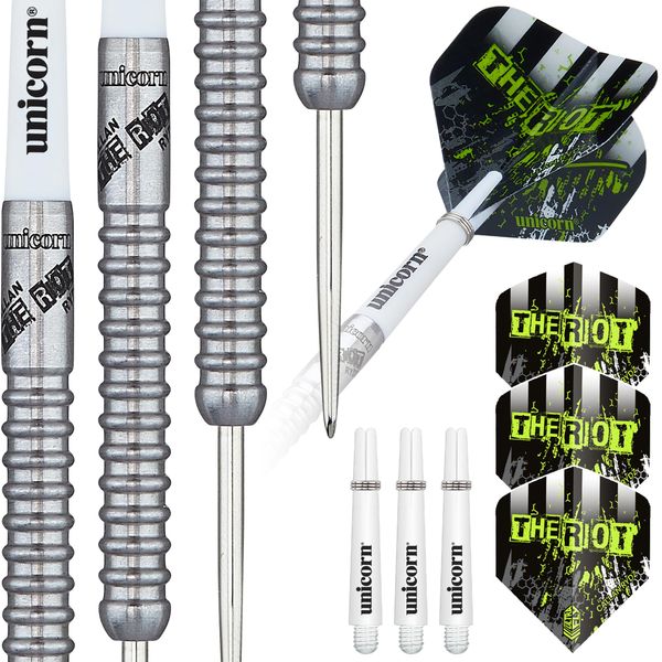 Unicorn Unisex Contender Darts, Black, 22 G EU