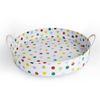 Emma Bridgewater Polka Dot Round Tray With Handles
