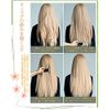 Wig, Long, Straight Wig, Full Wig, Natural, Cosplay, Small Face, Popular, Heat Resistant, Harajuku Style, Fashion, Net/Comb Included (Ash Brown)