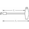 Hazet Size 8mm Hex Nut-Driver