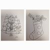 Debbi Moore Designs Mini A6 Christmas Colouring Book CL058