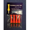 Royal Tees R4 2" Pack, Flexible Golf Tees (Orange)